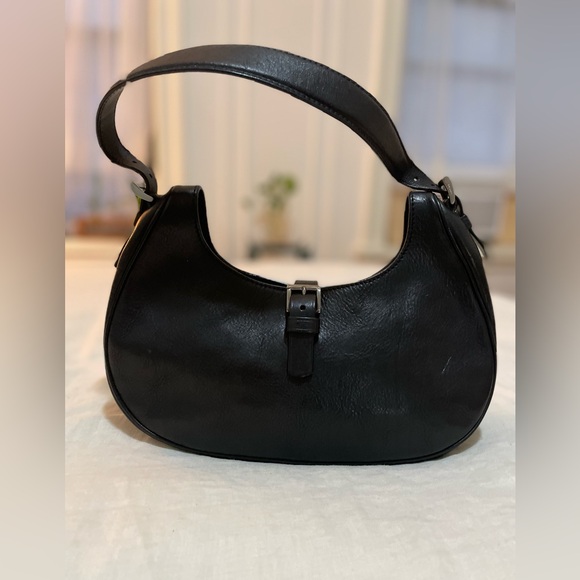 Vintage prada cleo leather hobo handbag - Picture 1 of 12